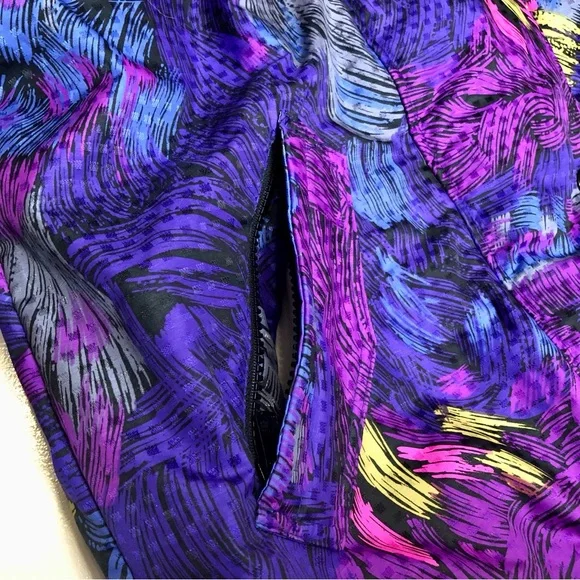 Vintage 80s 90s Obermeyer Renoir Ski Snowboard Jacket Coat Statement Colorful 6